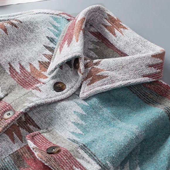 Aztec Western Boho Jacket - Picture 3 of 9